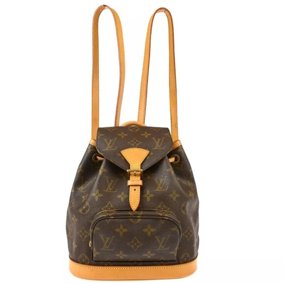 Louis Vuitton Monogram Mini Montsouris Backpack M51137 SP0917 134567 - Picture 1 of 12